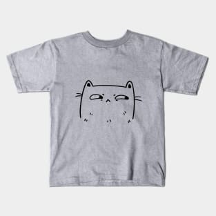 Judgmental cat Kids T-Shirt